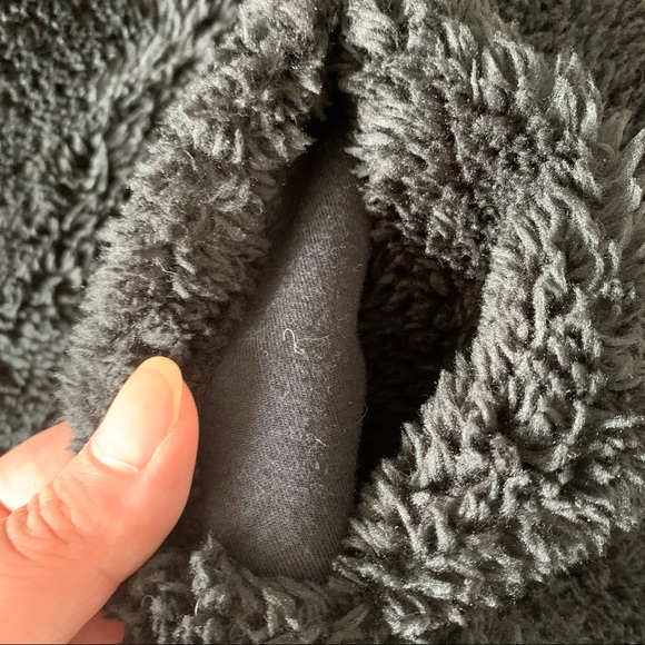 PACSUN 1/4 Zip Plush Sherpa Fleece Hoodie - Picture 6 of 11